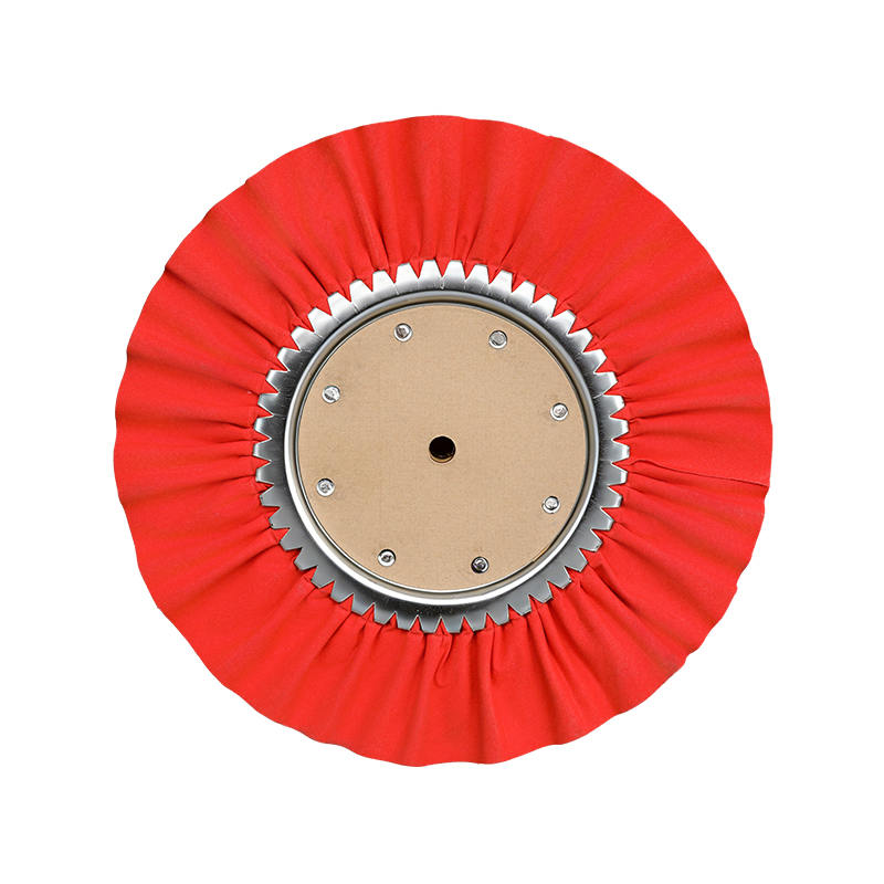 Ruota in tessuto temprato rosso per hardware